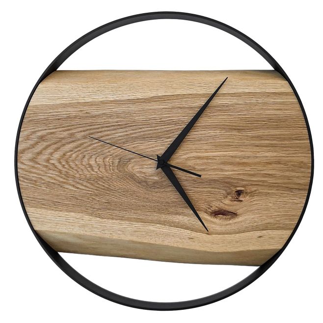 Dubové hodiny - 45 cm